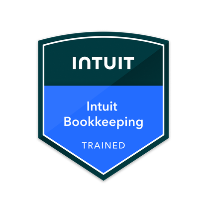 Intuit Bookkeeping Trained badge